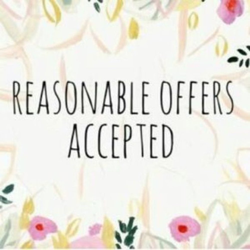 Reasonable Offers Accepted